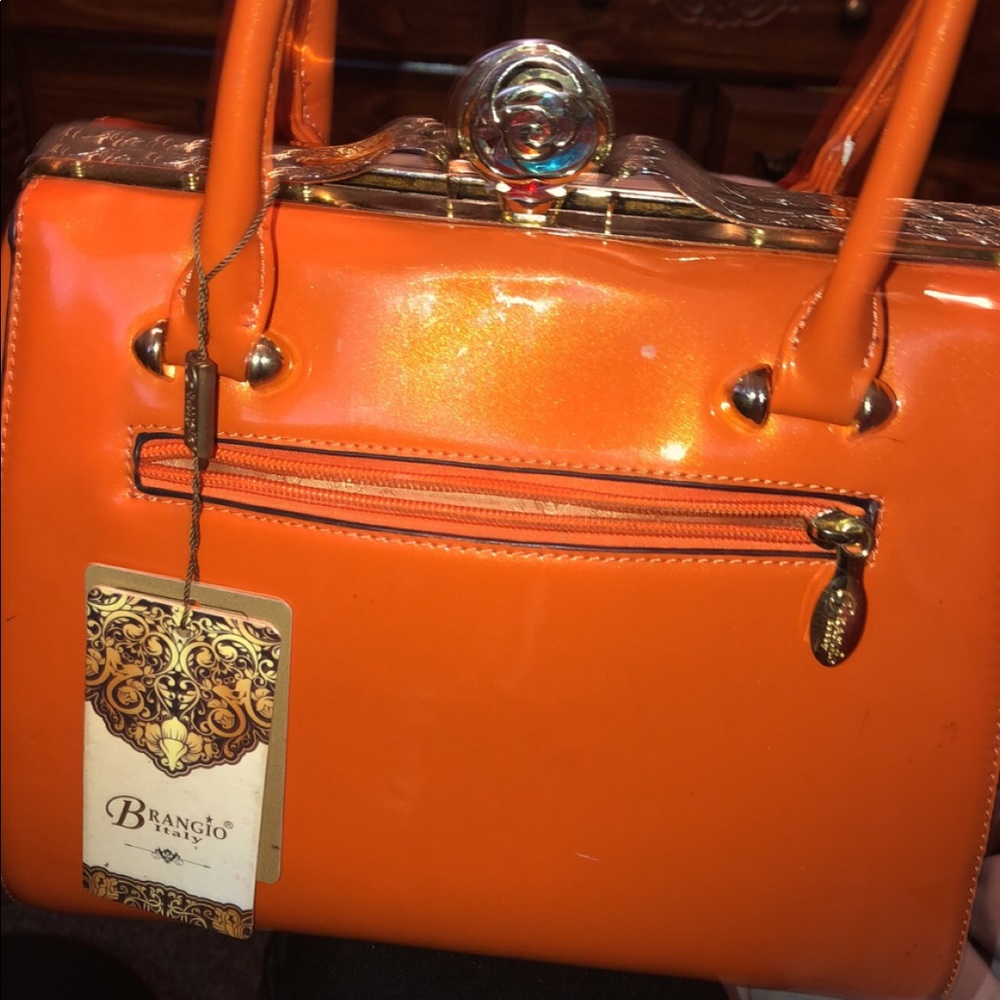 Vibrant orange Handbag